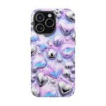 Y2k Iridescent Heart and Star Magnetic Impact Phone Case - Image 67