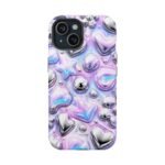 Y2k Iridescent Heart and Star Magnetic Impact Phone Case - Image 49