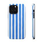 Blue Watercolor Stripe Phone Case — Magnetic Impact-Resistant - Image 19