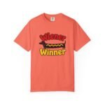 Wiener Winner dachshund hot dog T-shirt | Cute dog typography tee - Image 6