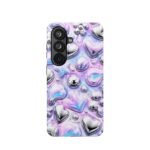 Y2k Iridescent Heart and Star Magnetic Impact Phone Case - Image 105