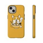 Corgi Ramen Phone Case — Cute Dog Noodle Protective Phone Cover - Image 51