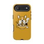 Corgi Ramen Phone Case — Cute Dog Noodle Protective Phone Cover - Image 235