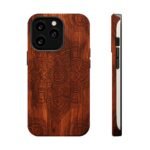 Wood Mandala Phone Case — Magnetic Impact‑Resistant Protective Cover - Image 17