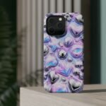 Y2k Iridescent Heart and Star Magnetic Impact Phone Case - Image 21