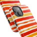 Striped Orange Watercolor Phone Case — Magnetic Impact‑Resistant - Image 27