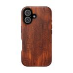 Wood Mandala Phone Case — Magnetic Impact‑Resistant Protective Cover - Image 38