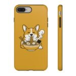 Corgi Ramen Phone Case — Cute Dog Noodle Protective Phone Cover - Image 3