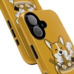 Corgi Ramen Phone Case — Cute Dog Noodle Protective Phone Cover - Image 160
