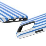 Blue Watercolor Stripe Phone Case — Magnetic Impact-Resistant - Image 96