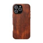 Wood Mandala Phone Case — Magnetic Impact‑Resistant Protective Cover - Image 54