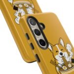 Corgi Ramen Phone Case — Cute Dog Noodle Protective Phone Cover - Image 120