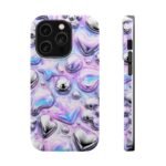 Y2k Iridescent Heart and Star Magnetic Impact Phone Case - Image 7