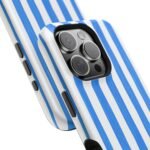 Blue Watercolor Stripe Phone Case — Magnetic Impact-Resistant - Image 91
