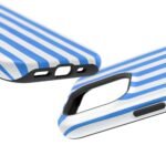 Blue Watercolor Stripe Phone Case — Magnetic Impact-Resistant - Image 92