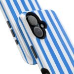 Blue Watercolor Stripe Phone Case — Magnetic Impact-Resistant - Image 75