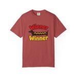 Wiener Winner dachshund hot dog T-shirt | Cute dog typography tee - Image 28