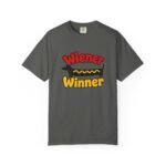 Wiener Winner dachshund hot dog T-shirt | Cute dog typography tee - Image 16