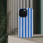 Blue Watercolor Stripe Phone Case — Magnetic Impact-Resistant - Image 42