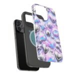 Y2k Iridescent Heart and Star Magnetic Impact Phone Case - Image 72