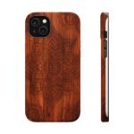 Wood Mandala Phone Case — Magnetic Impact‑Resistant Protective Cover - Image 9