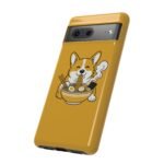 Corgi Ramen Phone Case — Cute Dog Noodle Protective Phone Cover - Image 80