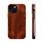 Wood Mandala Phone Case — Magnetic Impact‑Resistant Protective Cover - Image 14