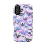 Y2k Iridescent Heart and Star Magnetic Impact Phone Case - Image 98