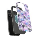 Y2k Iridescent Heart and Star Magnetic Impact Phone Case - Image 57