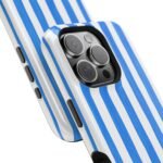 Blue Watercolor Stripe Phone Case — Magnetic Impact-Resistant - Image 87