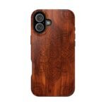 Wood Mandala Phone Case — Magnetic Impact‑Resistant Protective Cover - Image 41