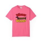 Wiener Winner dachshund hot dog T-shirt | Cute dog typography tee - Image 24