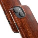 Wood Mandala Phone Case — Magnetic Impact‑Resistant Protective Cover - Image 2