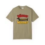 Wiener Winner dachshund hot dog T-shirt | Cute dog typography tee - Image 12