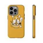 Corgi Ramen Phone Case — Cute Dog Noodle Protective Phone Cover - Image 59