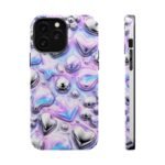 Y2k Iridescent Heart and Star Magnetic Impact Phone Case - Image 43