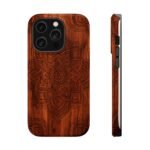 Wood Mandala Phone Case — Magnetic Impact‑Resistant Protective Cover - Image 6