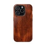 Wood Mandala Phone Case — Magnetic Impact‑Resistant Protective Cover - Image 22