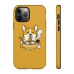 Corgi Ramen Phone Case — Cute Dog Noodle Protective Phone Cover - Image 24