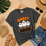 Ghost Squad T-Shirt — Personalized Halloween Ghosts Tee