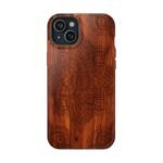 Wood Mandala Phone Case — Magnetic Impact‑Resistant Protective Cover - Image 26