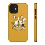 Corgi Ramen Phone Case — Cute Dog Noodle Protective Phone Cover - Image 22