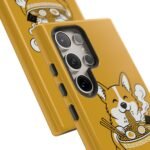 Corgi Ramen Phone Case — Cute Dog Noodle Protective Phone Cover - Image 136