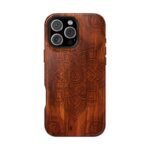 Wood Mandala Phone Case — Magnetic Impact‑Resistant Protective Cover - Image 52