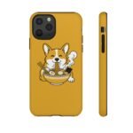 Corgi Ramen Phone Case — Cute Dog Noodle Protective Phone Cover - Image 16