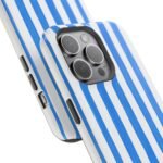 Blue Watercolor Stripe Phone Case — Magnetic Impact-Resistant - Image 68