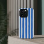Blue Watercolor Stripe Phone Case — Magnetic Impact-Resistant - Image 39