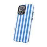 Blue Watercolor Stripe Phone Case — Magnetic Impact-Resistant - Image 94