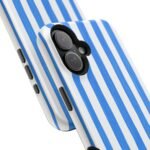 Blue Watercolor Stripe Phone Case — Magnetic Impact-Resistant - Image 84