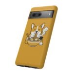 Corgi Ramen Phone Case — Cute Dog Noodle Protective Phone Cover - Image 84
